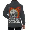 Flameskull Ⅱ Luna Grey Eco-friendly All-Over Print Unisex Pullover Hoodie sold by Archiify
