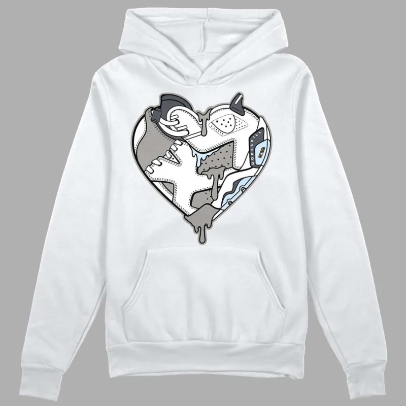 Cool Grey 6s DopeSkill Hoodie Sweatshirt Heart AJ 6 Graphic sold by Archiify