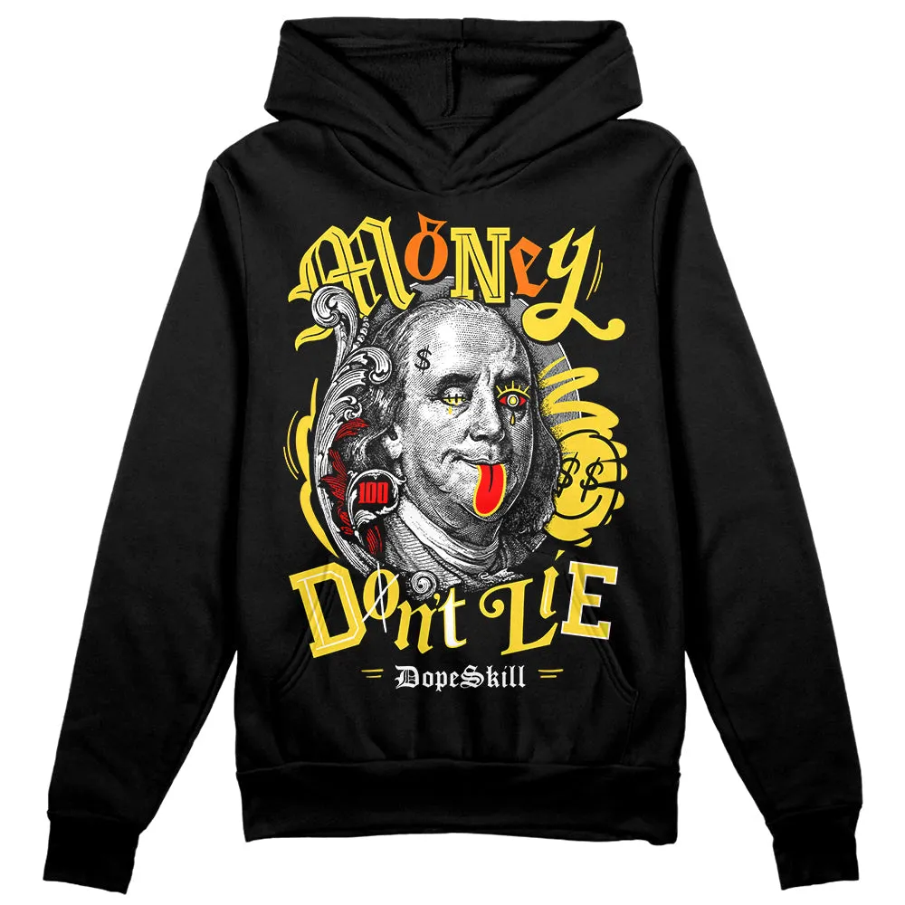 Black Tour Yellow AJ 4 Thunder DopeSkill Hoodie Sweatshirt Money Don't Lie Graphic sold by Archiify
