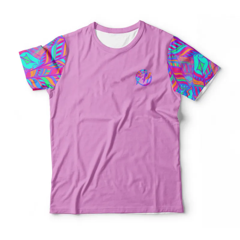 Neon Feathers T-Shirt sold by Archiify