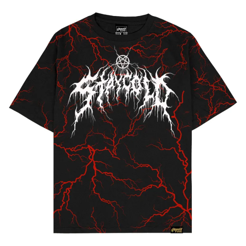 Lightning Strikes - Oversized T-Shirt made by Archiify