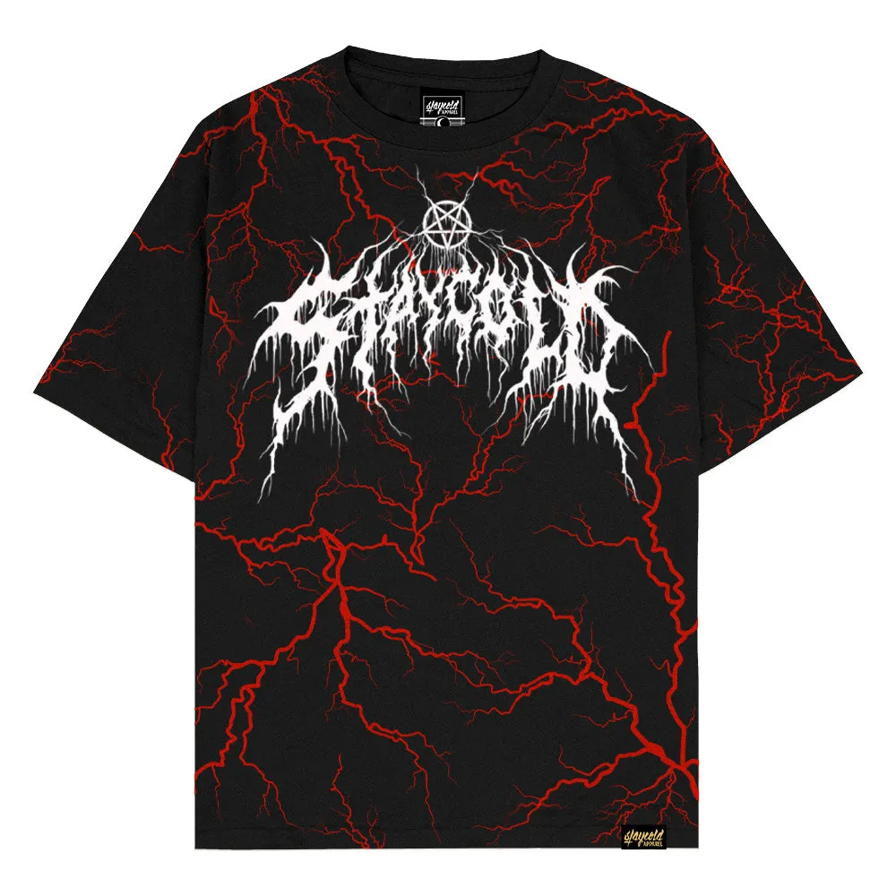Lightning Strikes - Oversized T-Shirt sold by Archiify