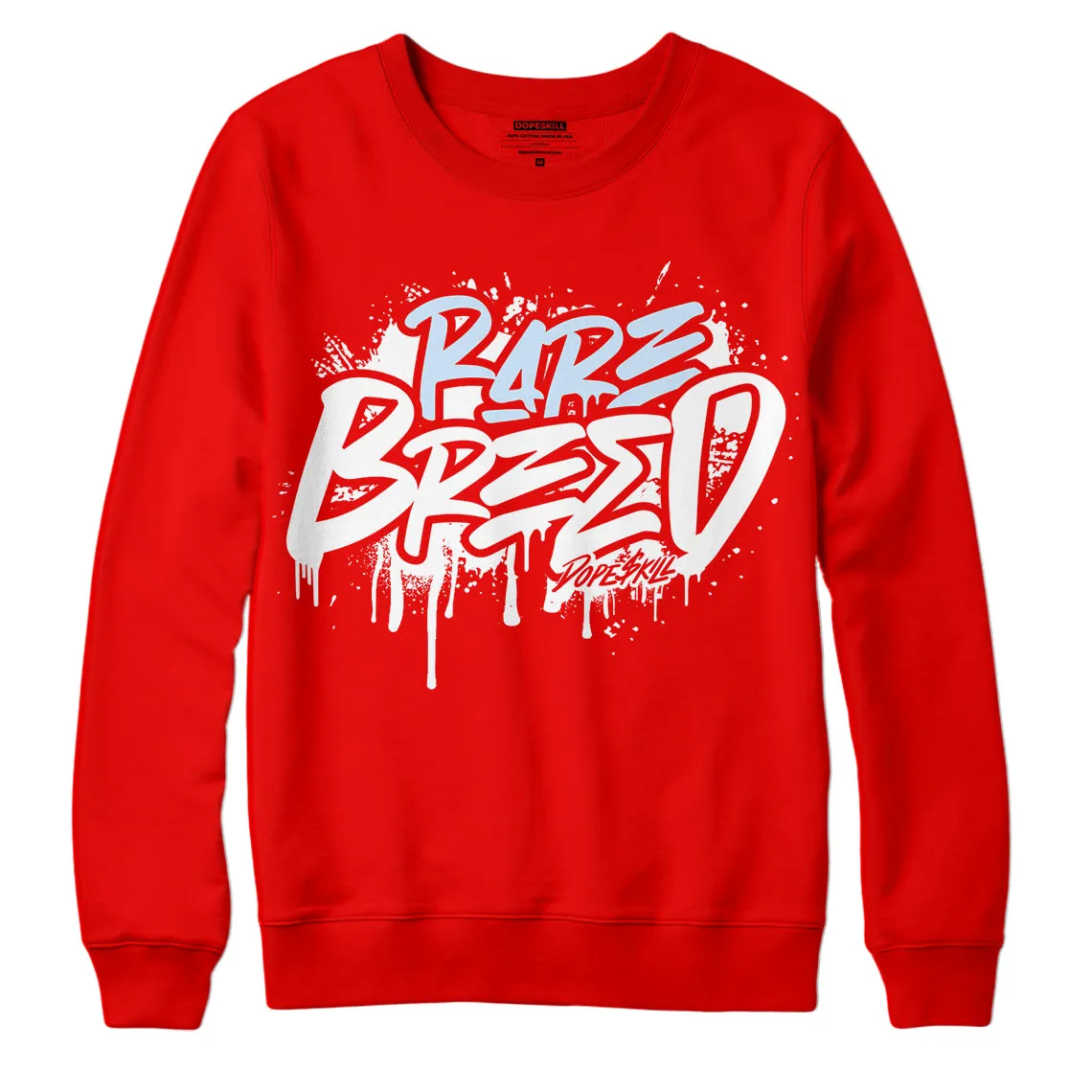 Cherry 11s DopeSkill Varsity Red Sweatshirt Rare Breed Graphic sold by Archiify