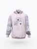 Women's Purple Floral Hoodie sold by Archiify