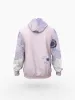 Women's Purple Floral Hoodie sold by Archiify