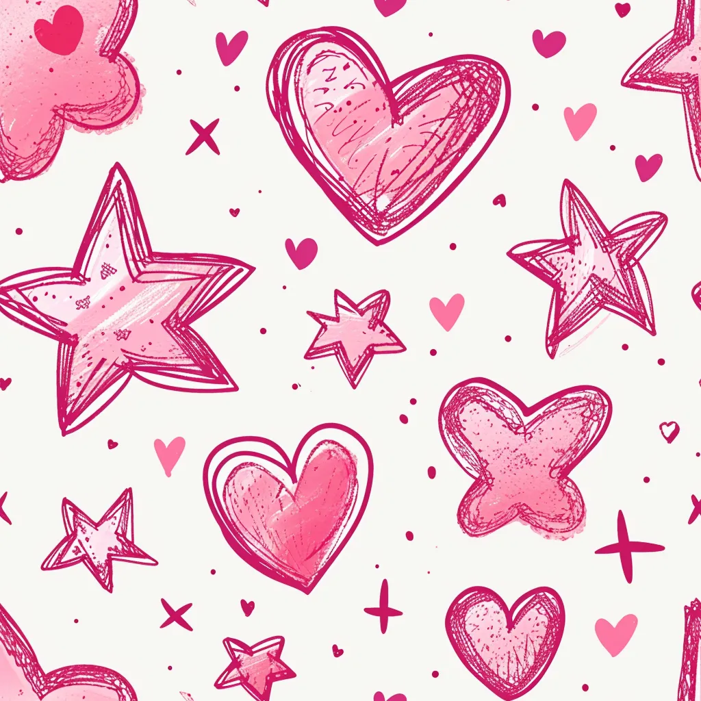 Pink Heart Customized Women's Hoodie sold by Archiify product image thumbnail 2