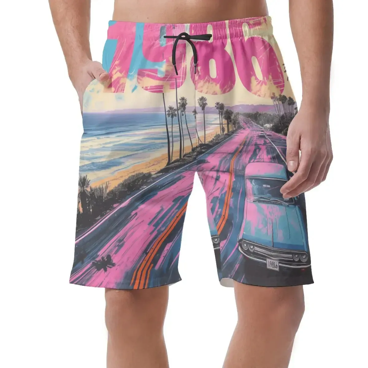 Street Style Men's Classic Casual Sports Hawaii Shorts sold by Archiify