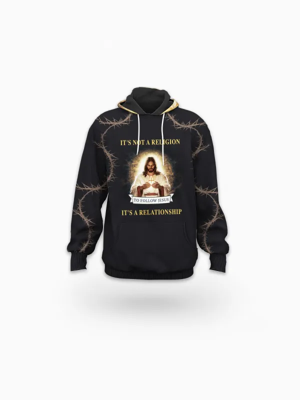 "God is My Life" Eco-friendly All-Over Print Unisex Pullover Hoodie sold by Archiify