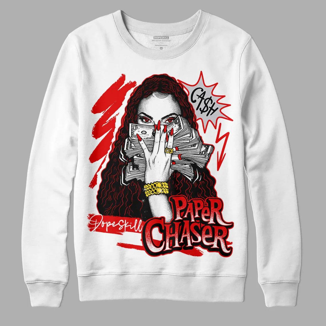 Red Cement 4S DopeSkill Sweatshirt NPC Graphic sold by Archiify