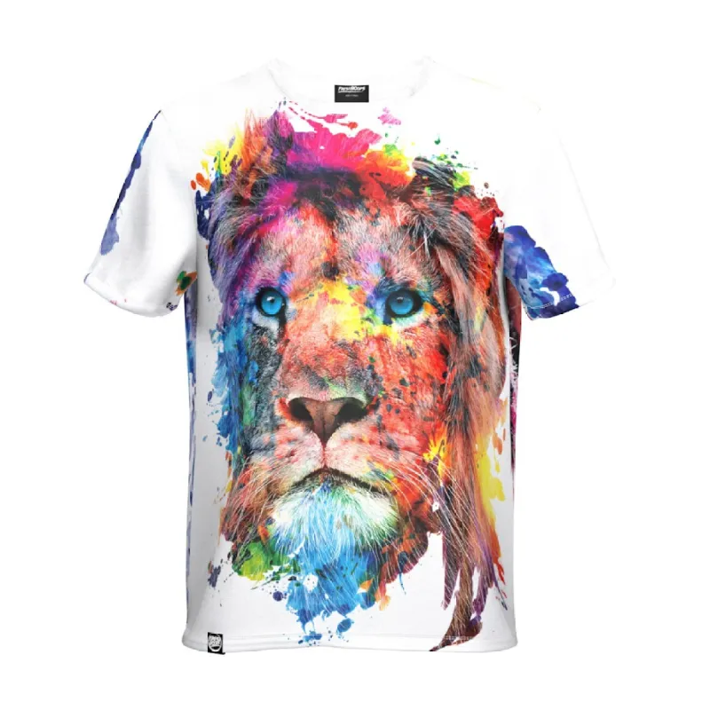 Colorful Lion T-Shirt sold by Archiify