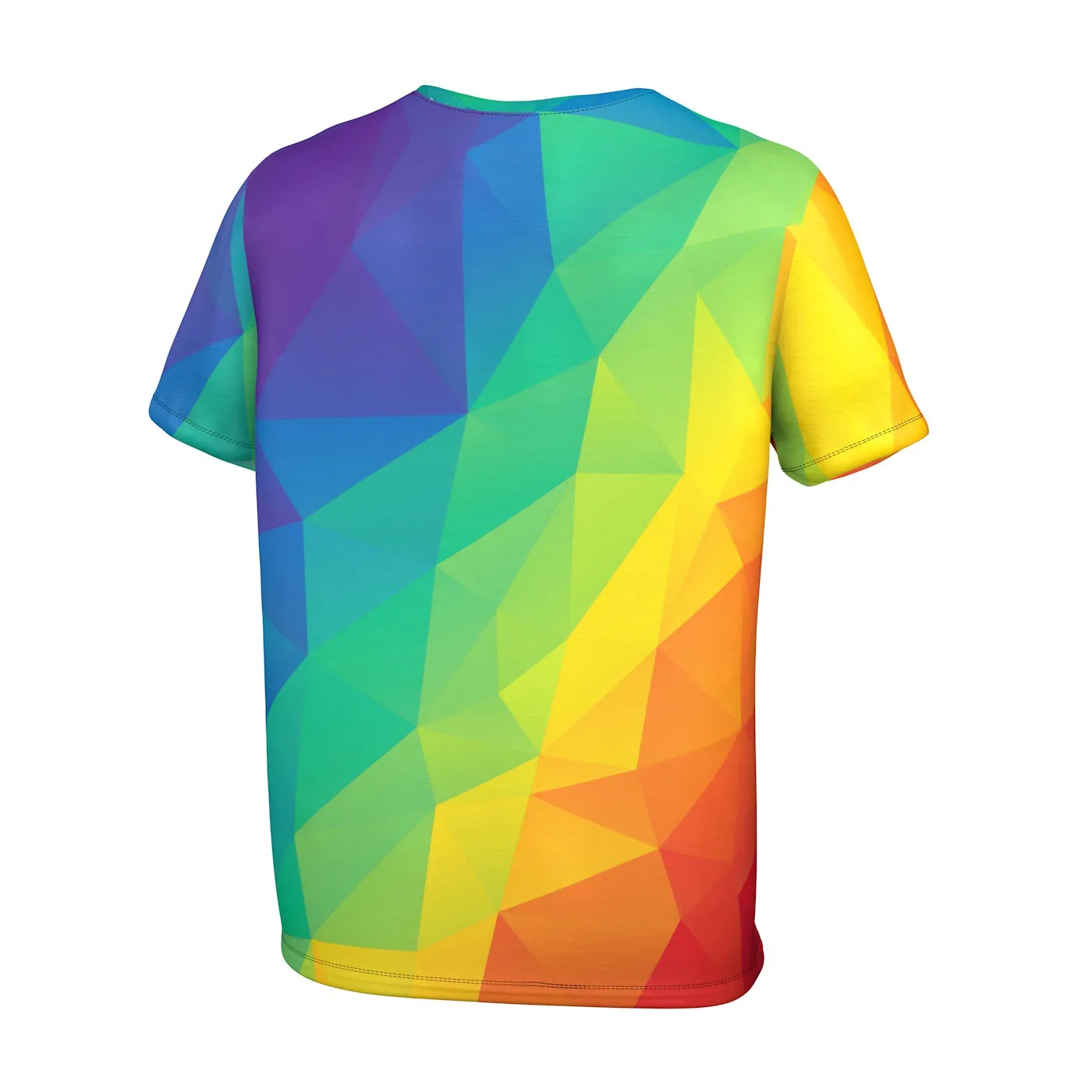 Cubes Rainbow T-Shirt sold by Archiify product image thumbnail 3