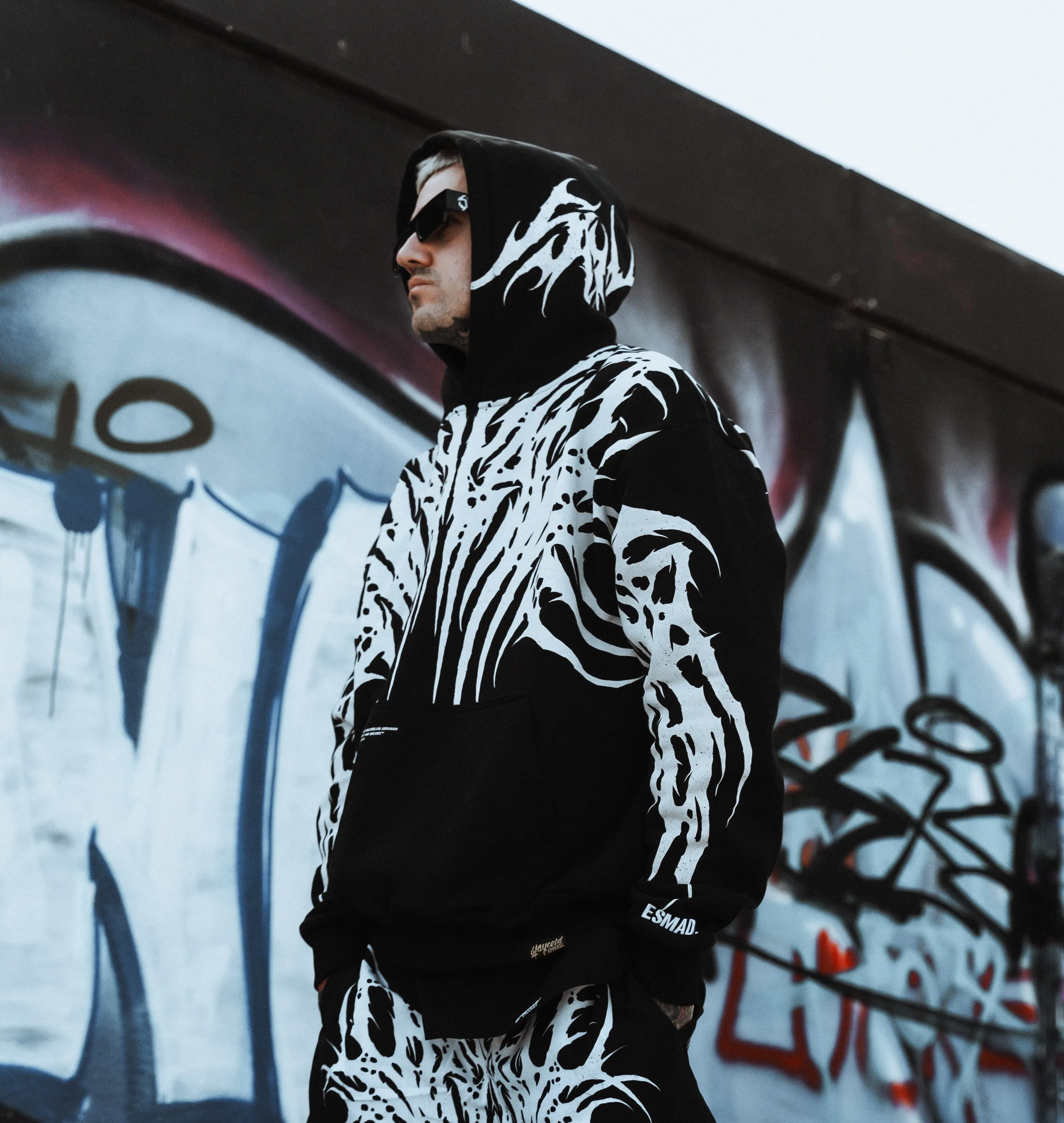 Necroblade - Heavy Oversized Hoodie 400GSM sold by Archiify product image thumbnail 4