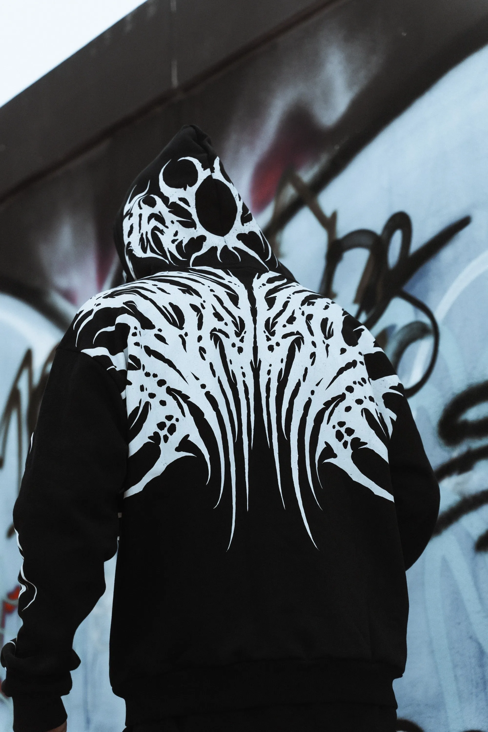 Necroblade - Heavy Oversized Hoodie 400GSM sold by Archiify product image thumbnail 3