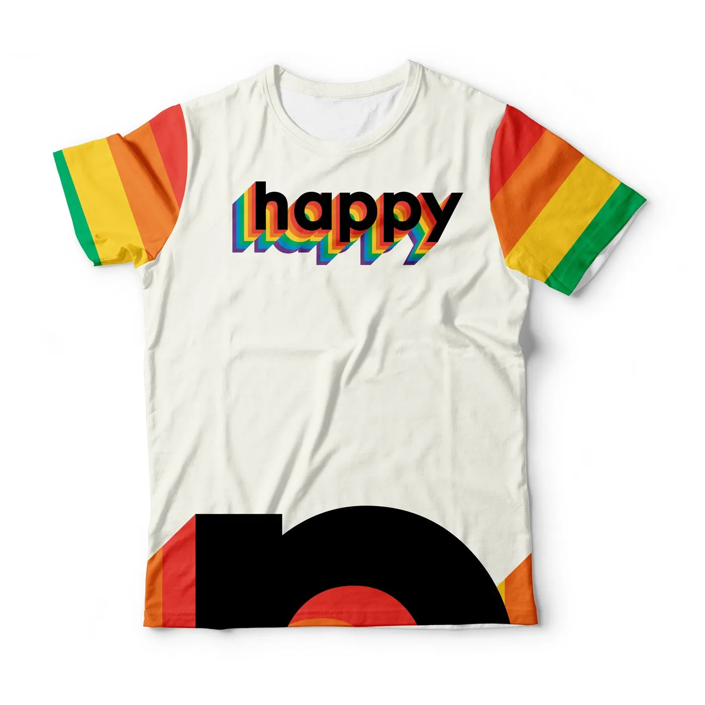 Happy T-Shirt sold by Archiify