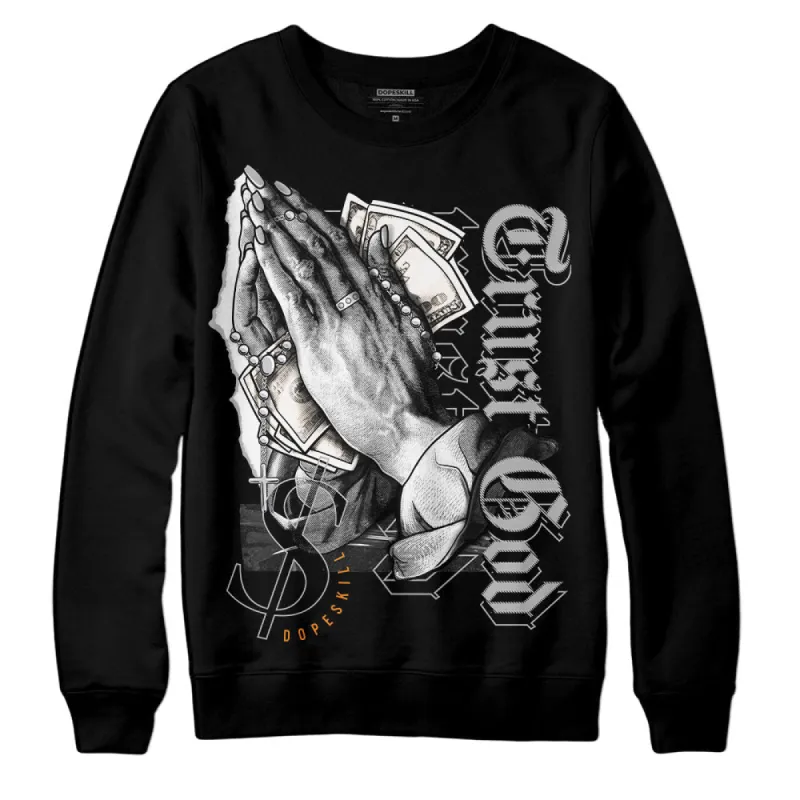 Dunk Cool Grey DopeSkill Sweatshirt Trust God Graphic sold by Archiify