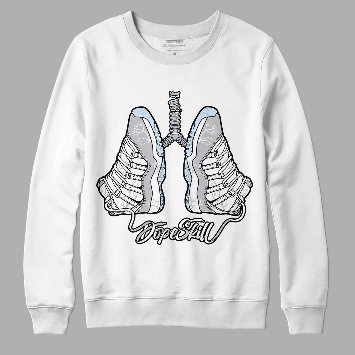 Cement Grey 11s DopeSkill Sweatshirt Breathe Graphic sold by Archiify