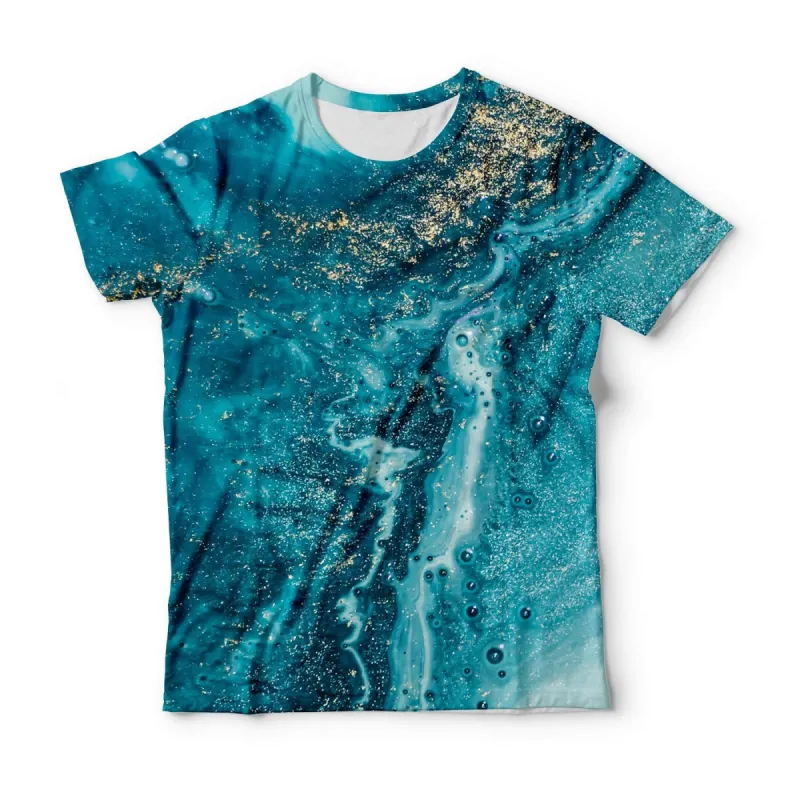 Marble Swirls T-Shirt sold by Archiify