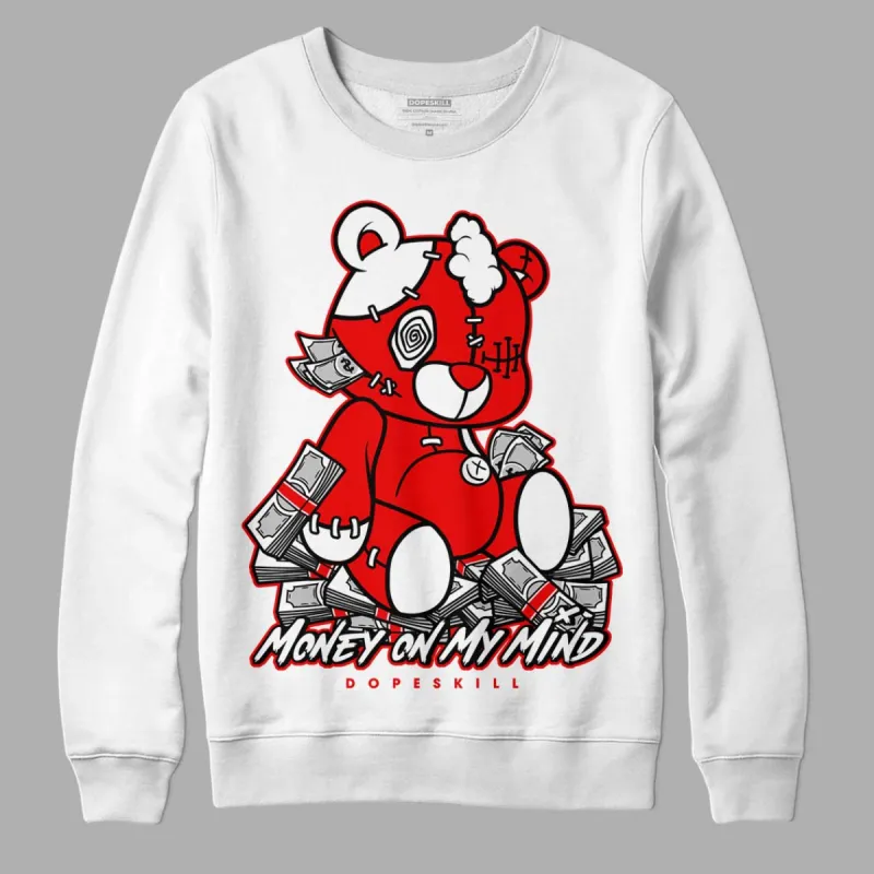 Cherry 11s DopeSkill Sweatshirt MOMM Bear Graphic sold by Archiify