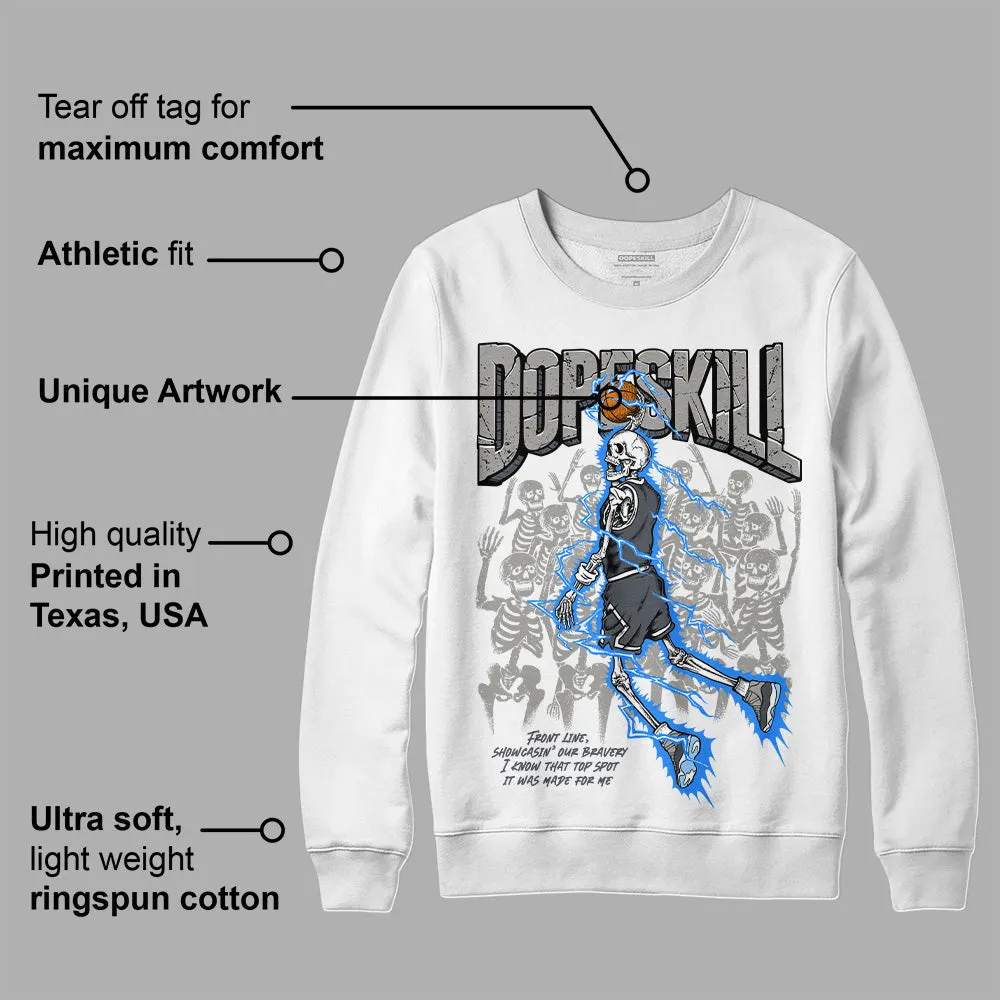 Cool Grey 11s DopeSkill Sweatshirt Thunder Dunk Graphic sold by Archiify product image thumbnail 3