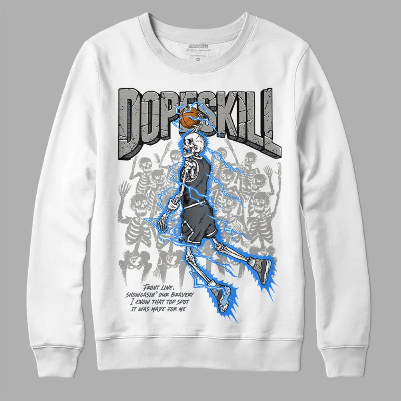 Cool Grey 11s DopeSkill Sweatshirt Thunder Dunk Graphic sold by Archiify