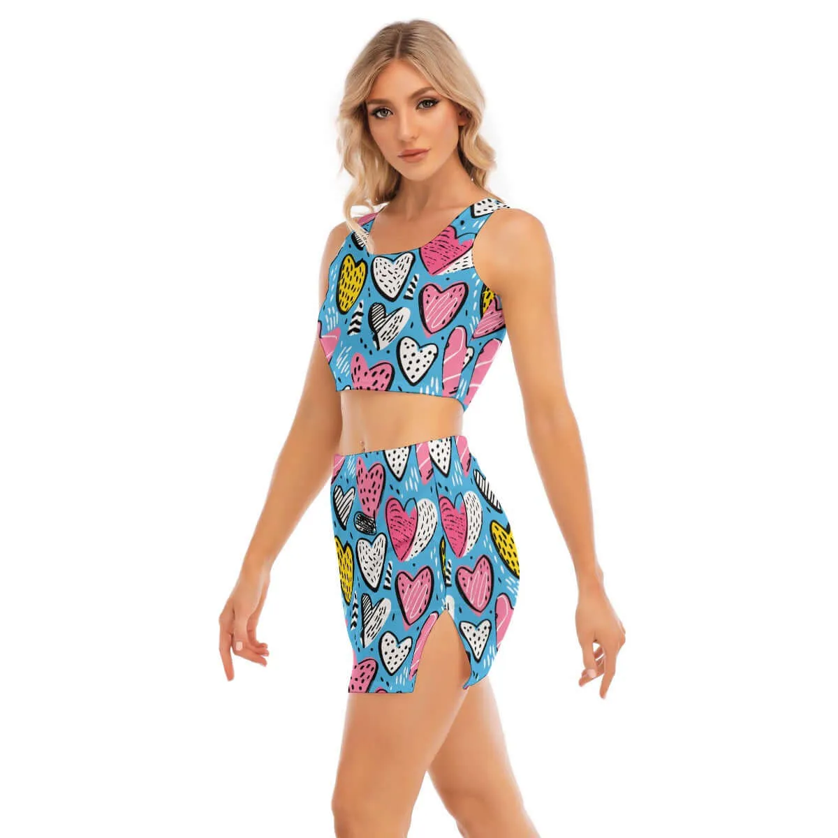 Pop Style Women's Camisole and Wrap Skirt Set sold by Archiify product image thumbnail 3