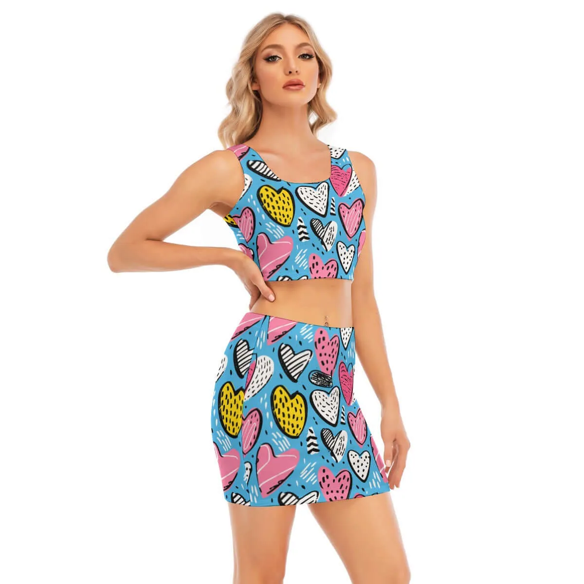 Pop Style Women's Camisole and Wrap Skirt Set sold by Archiify product image thumbnail 2