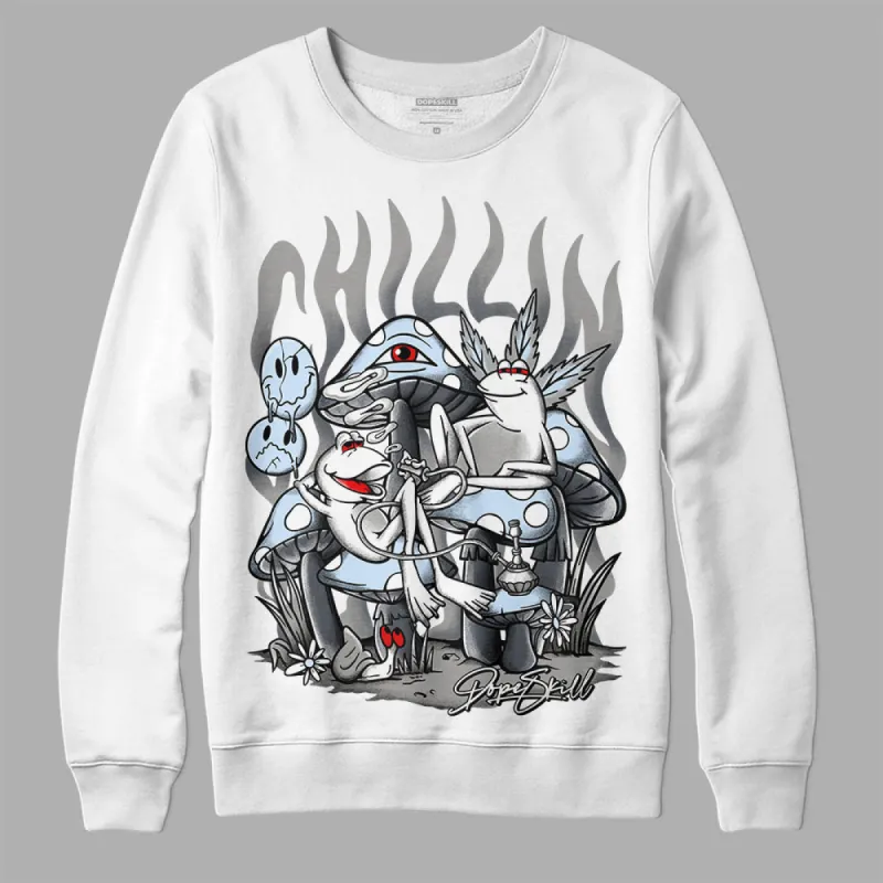 Cool Grey 6s DopeSkill Sweatshirt Chillin Graphic sold by Archiify