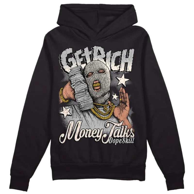 Dunk Cool Grey DopeSkill Hoodie Sweatshirt Get Rich Graphic sold by Archiify