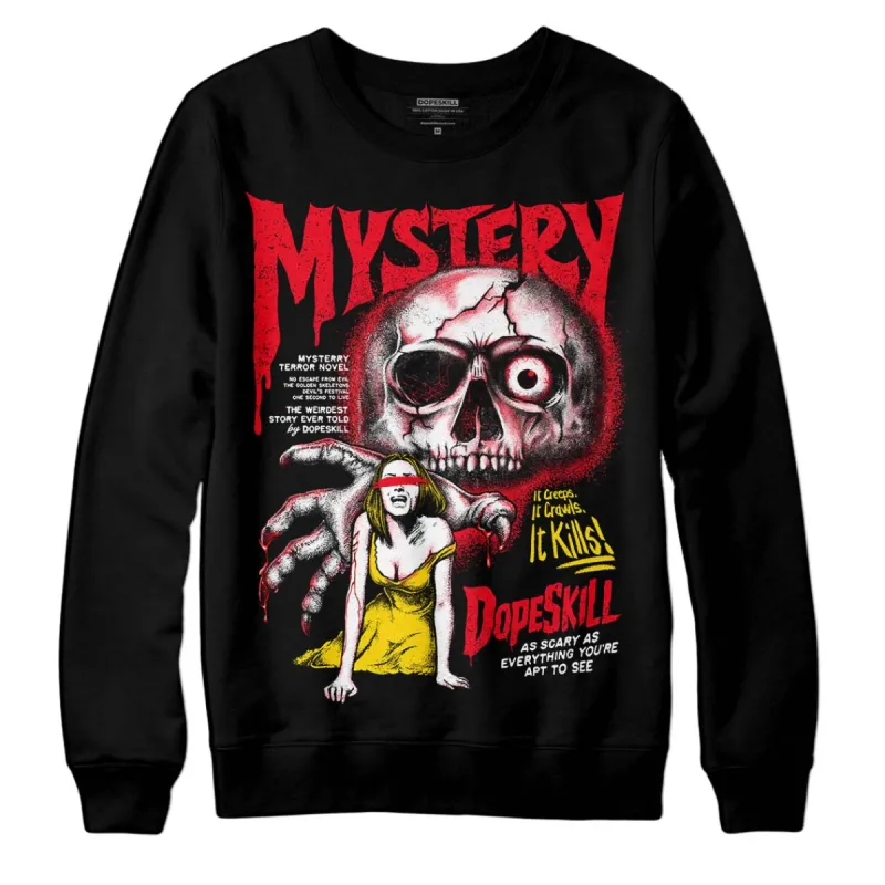 Red Thunder 4s DopeSkill Sweatshirt Mystery Ghostly Grasp Graphic sold by Archiify