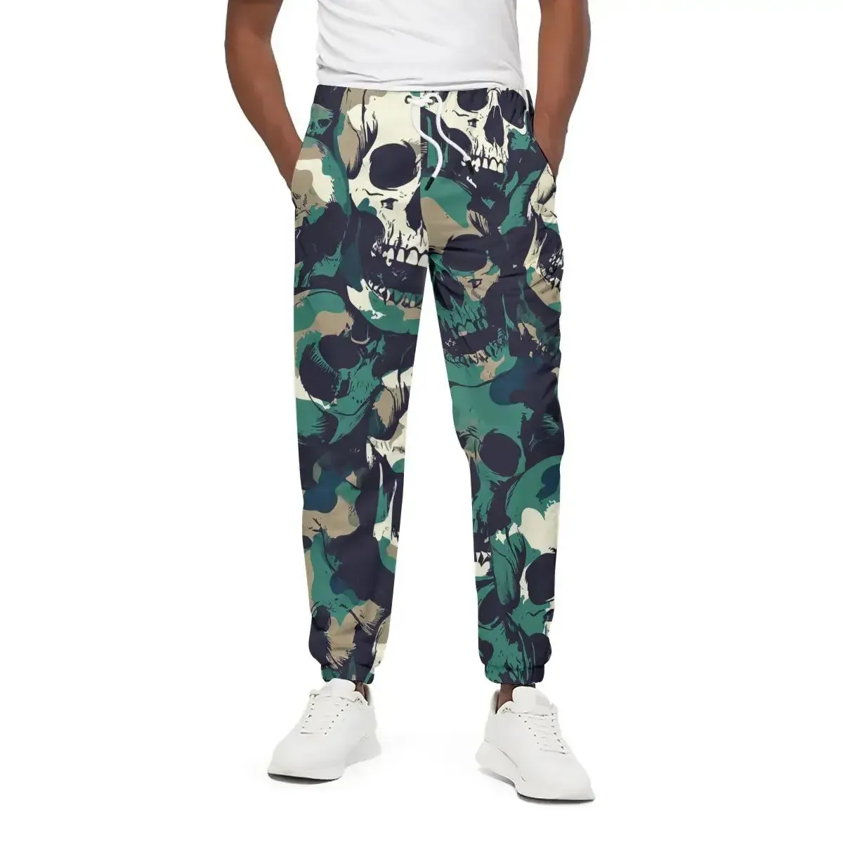 Street Style Unisex Casual Drawstring 100% Cotton Long Pants sold by Archiify