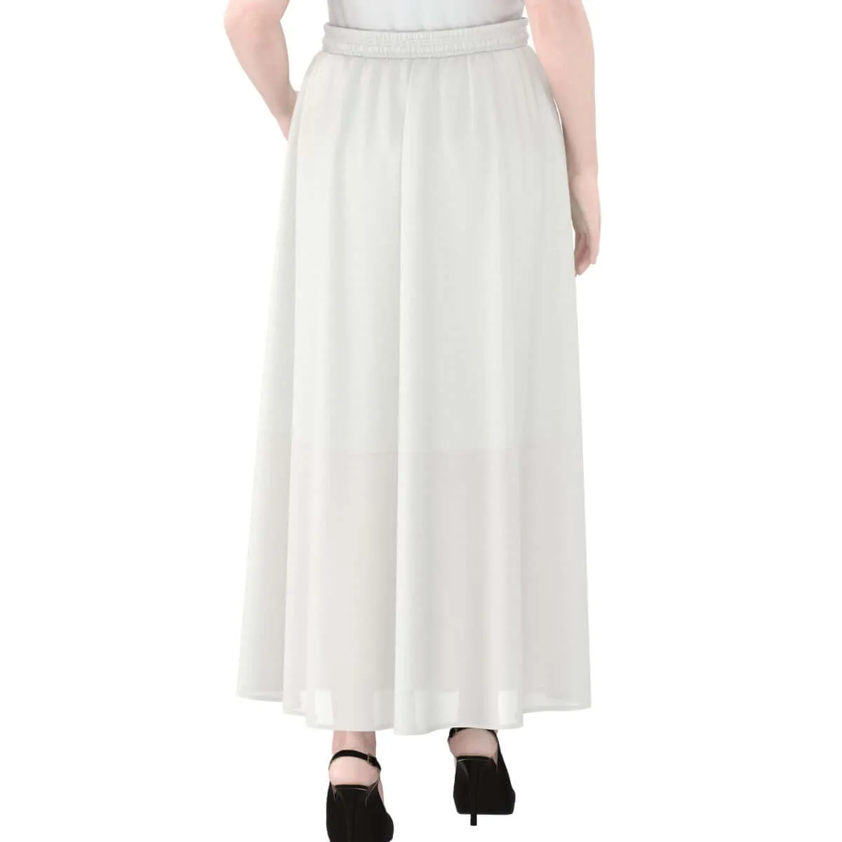 Hippie Patchwork Print Women's Maxi Chiffon Skirts With Lining sold by Archiify product image thumbnail 4