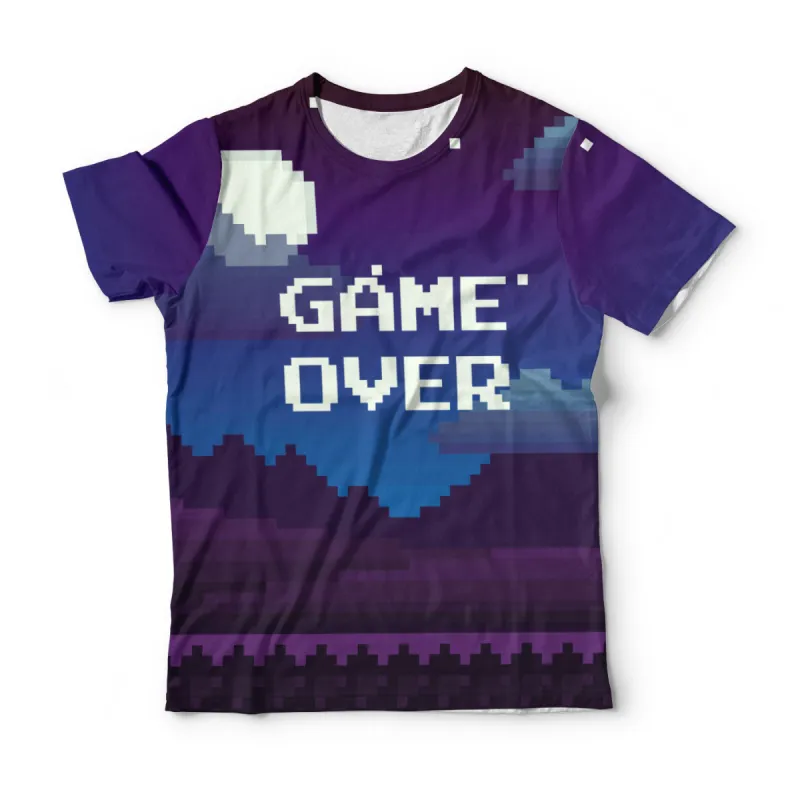 Pixel Game Over T-Shirt sold by Archiify