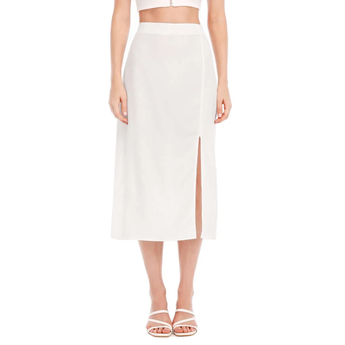 Hippie Style Geo Print Women's High Slit Long Skirt sold by Archiify product image thumbnail 2