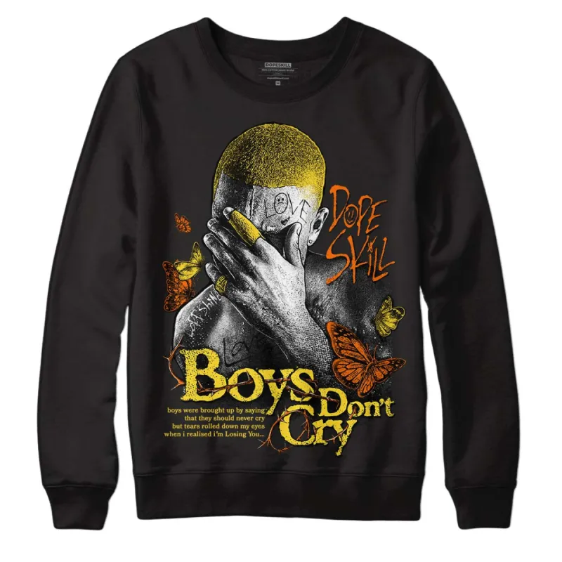 Black Tour Yellow AJ 4 Thunder DopeSkill Sweatshirt Boys Don't Cry Graphic sold by Archiify