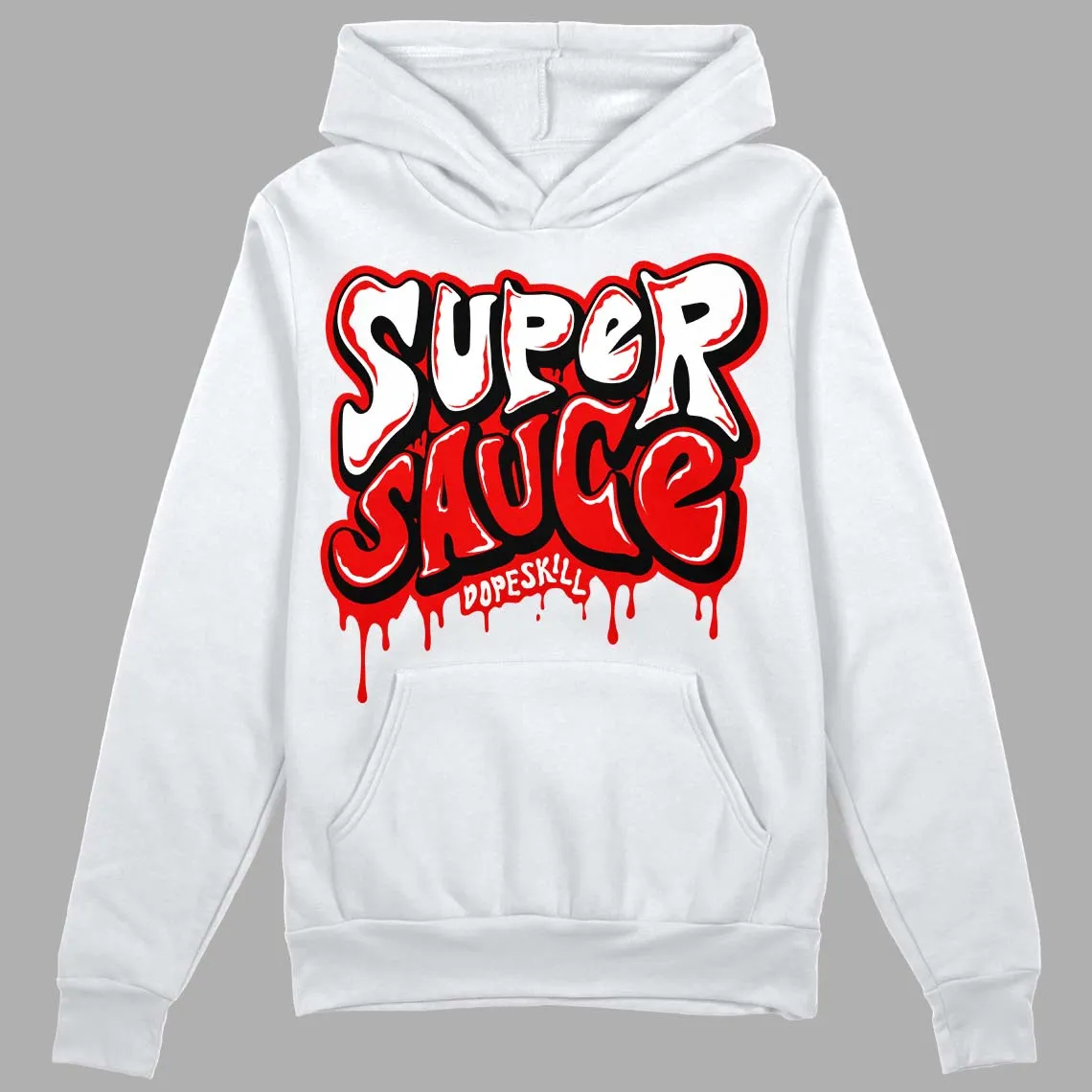 Cherry 11s DopeSkill Hoodie Sweatshirt Super Sauce Graphic sold by Archiify