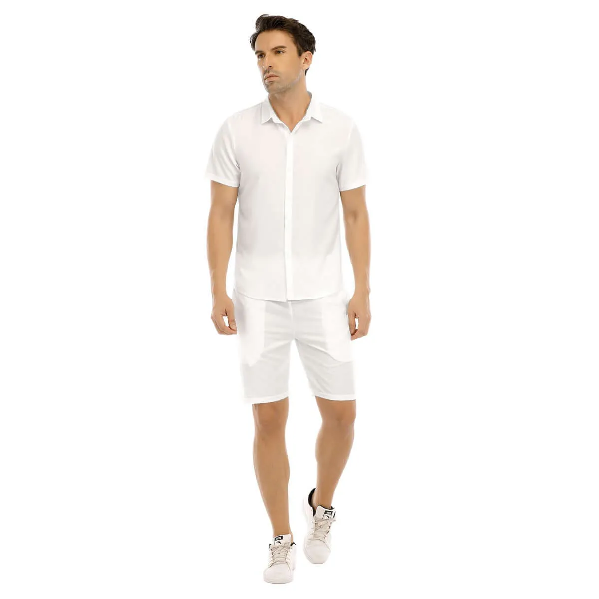 Pop Style Print Men's Short Sleeve Shirt Set sold by Archiify product image thumbnail 2