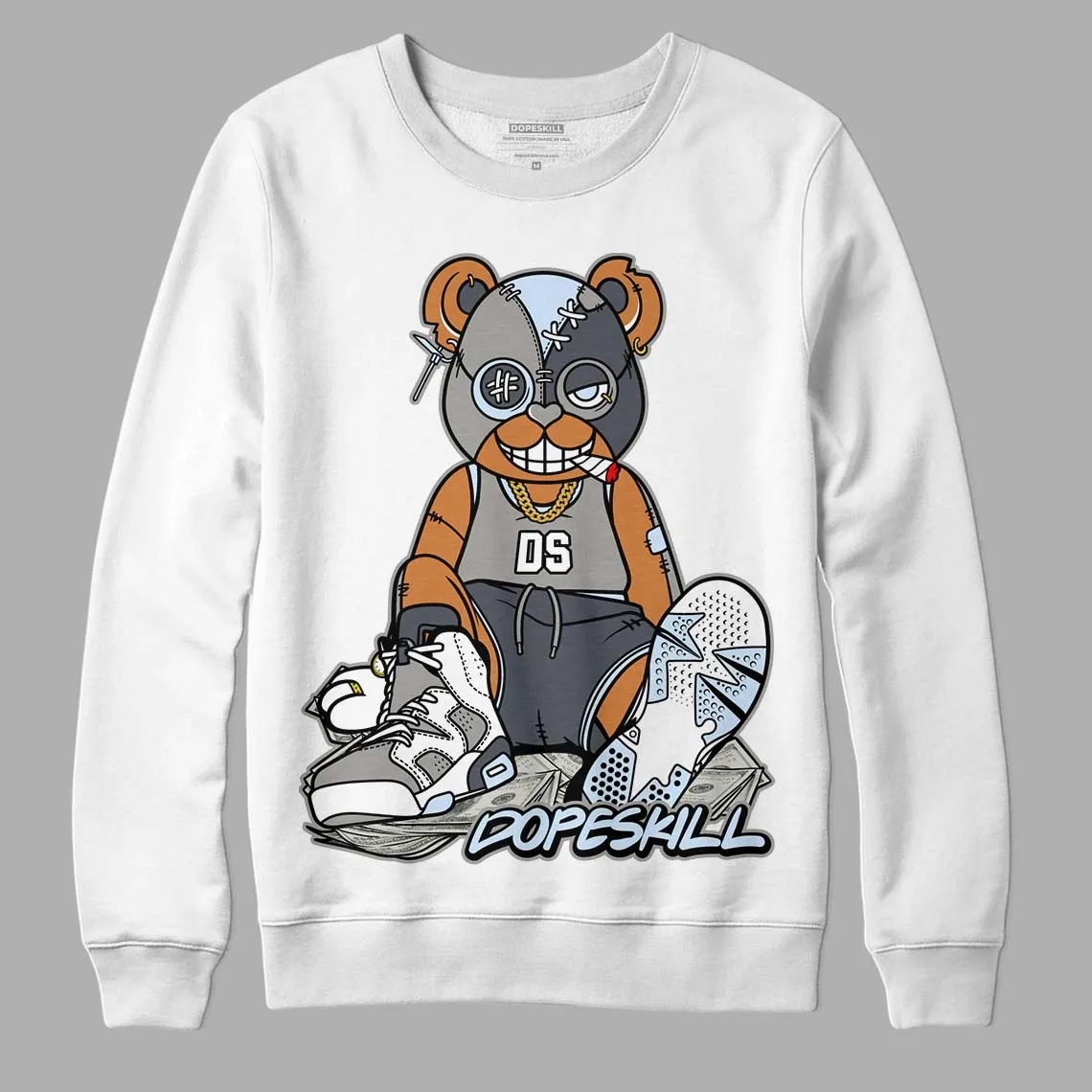 Cool Grey 6s DopeSkill Sweatshirt Greatest Graphic sold by Archiify
