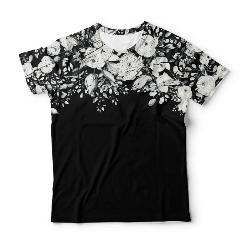 White Rose Blossom T-Shirt sold by Archiify
