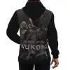 WuKong Ⅹ Eco-friendly All-Over Print Unisex Pullover Hoodie sold by Archiify