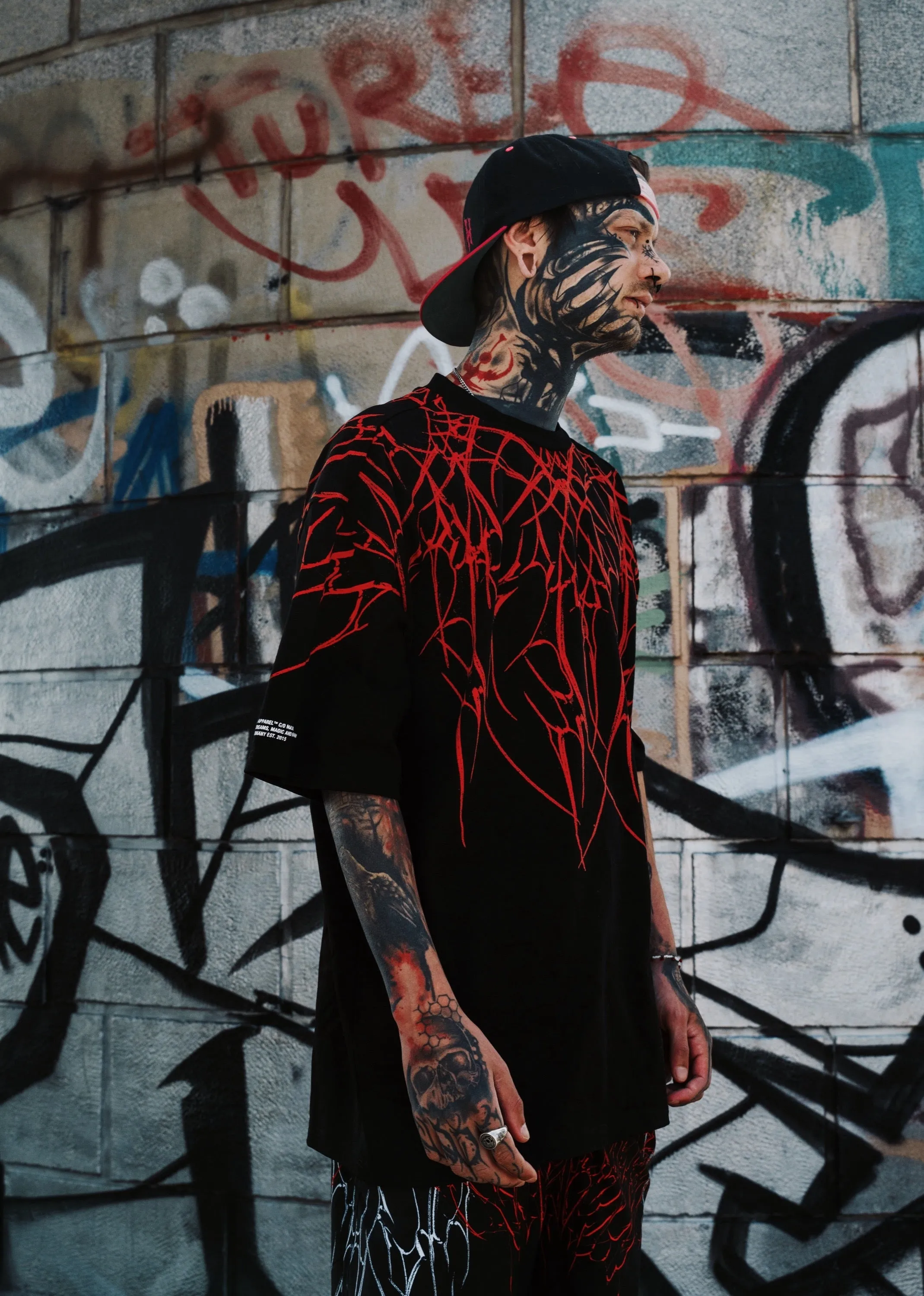 Scars of Agony - Heavy Oversized T-Shirt 250GSM sold by Archiify product image thumbnail 5