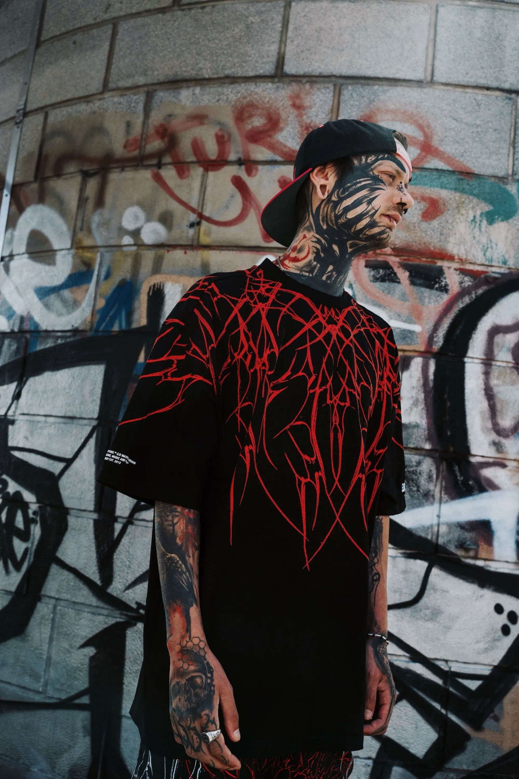 Scars of Agony - Heavy Oversized T-Shirt 250GSM sold by Archiify product image thumbnail 2