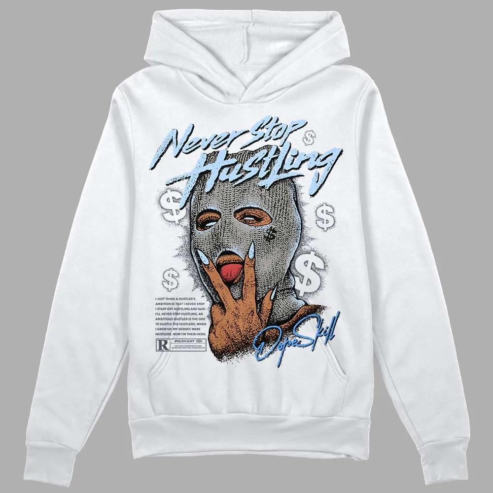Cool Grey 11s DopeSkill Hoodie Sweatshirt Never Stop Hustling Graphic sold by Archiify