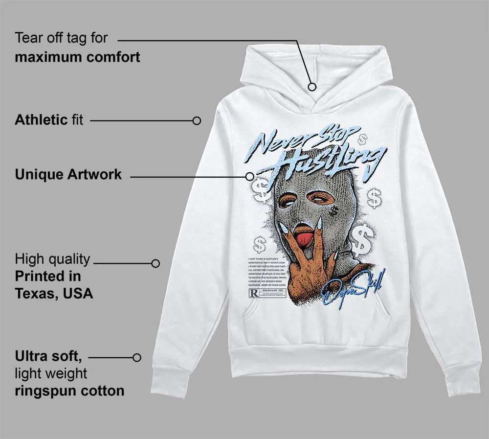 Cool Grey 11s DopeSkill Hoodie Sweatshirt Never Stop Hustling Graphic sold by Archiify product image thumbnail 3