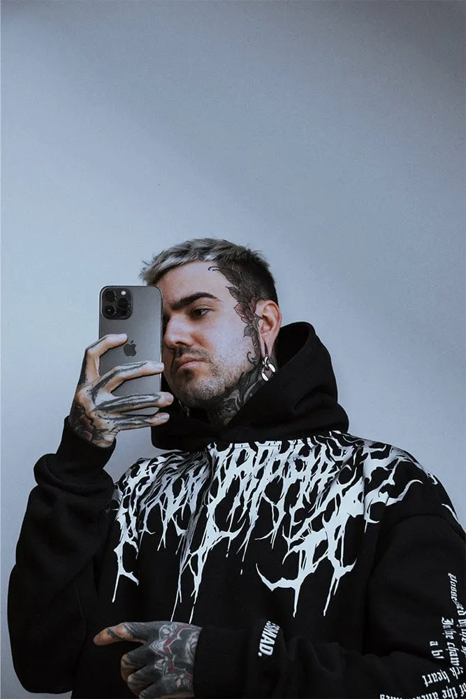 Reign of Blood 2.0 - Heavy Oversized Hoodie 400GSM sold by Archiify product image thumbnail 2