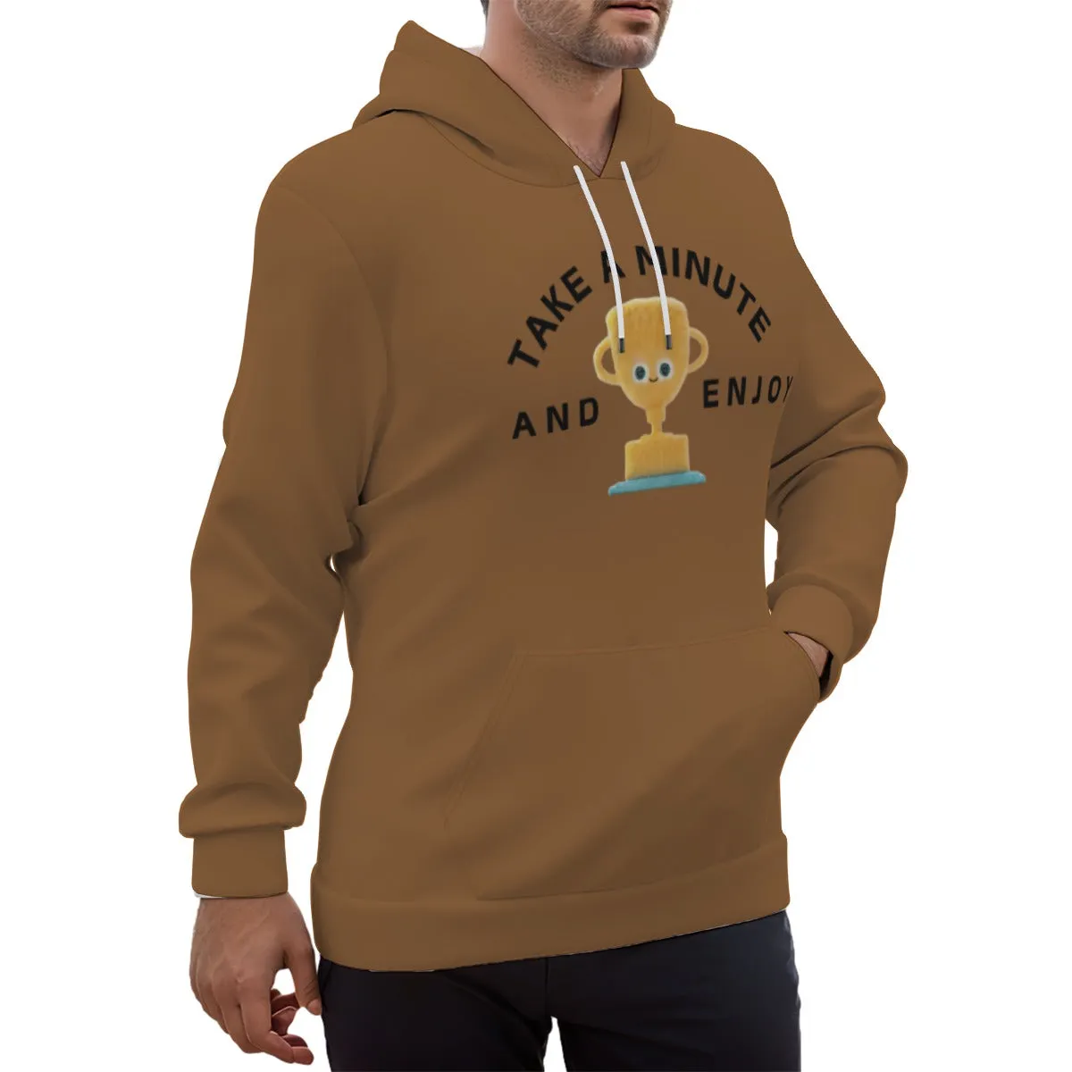 Eco-friendly Trophy Print Unisex Pullover Hoodie sold by Archiify product image thumbnail 2