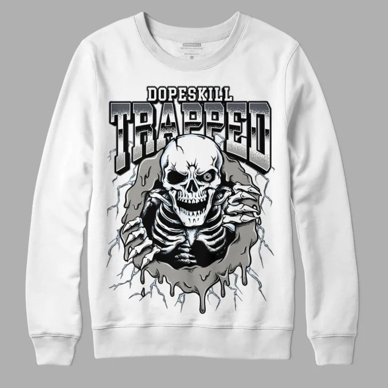 Cool Grey 6s DopeSkill Sweatshirt Trapped Halloween Graphic sold by Archiify
