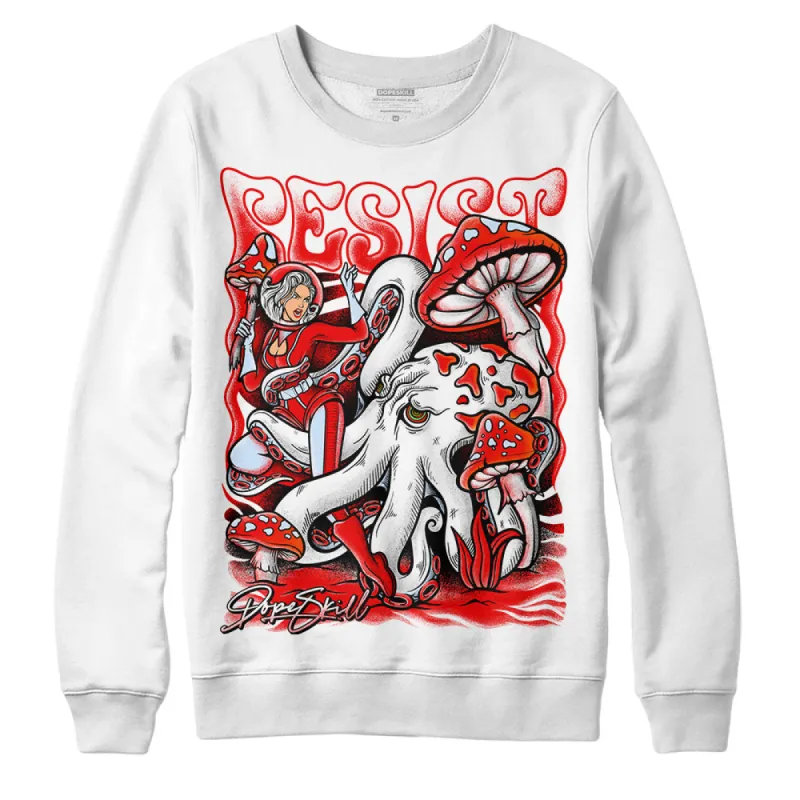 Cherry 11s DopeSkill Sweatshirt Resist Graphic sold by Archiify