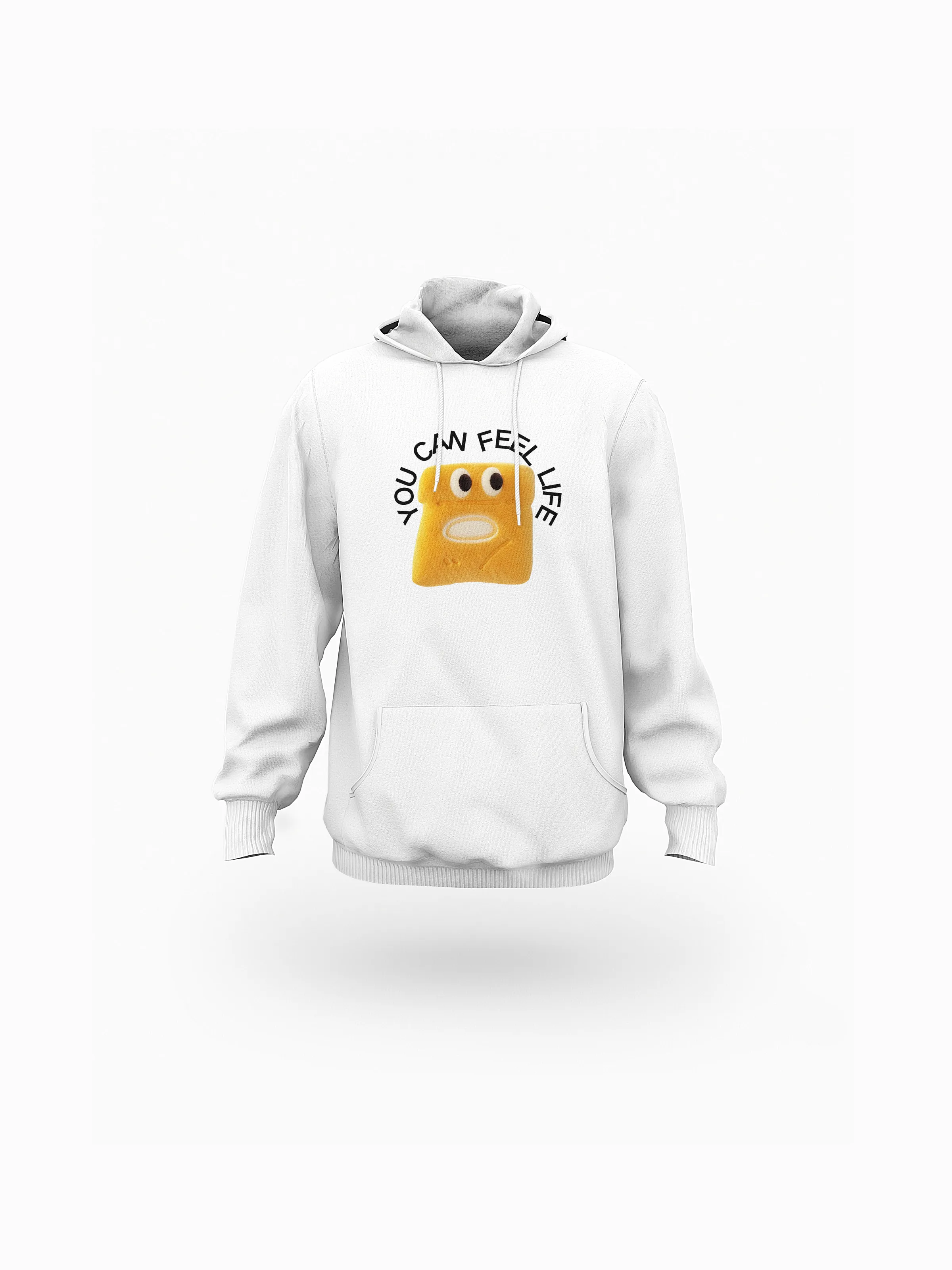 Eco-friendly Biscuit Print Unisex Pullover Hoodie sold by Archiify