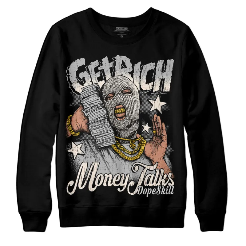 Dunk Cool Grey DopeSkill Sweatshirt Get Rich Graphic sold by Archiify