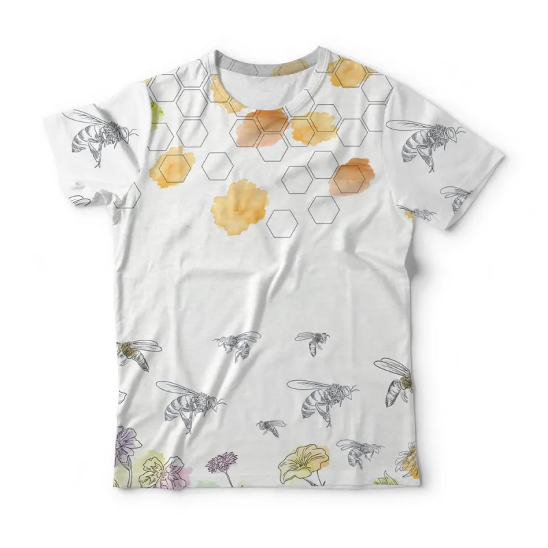 Minimal Bee T-Shirt sold by Archiify
